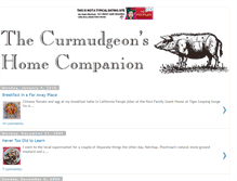Tablet Screenshot of curmudgeon.com